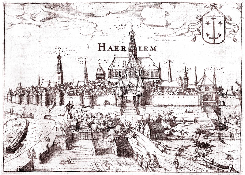 Gezicht op Haarlem 1613 Guiccardini